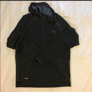 the North Face half zip hoodie